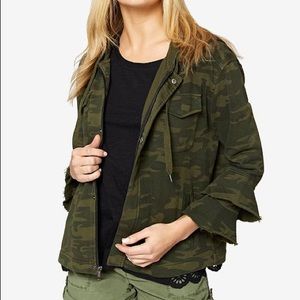 Sanctuary Life Adventure Cotton Bell-Sleeve Hoodie